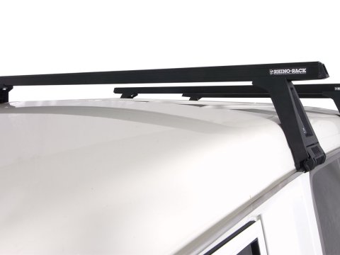 Kit 3 barres de toit noire Heavy Duty 1500mm avec pieds RL210