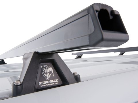 Kit 3 barres de toit noire Heavy Duty 1800mm avec pieds RLTF