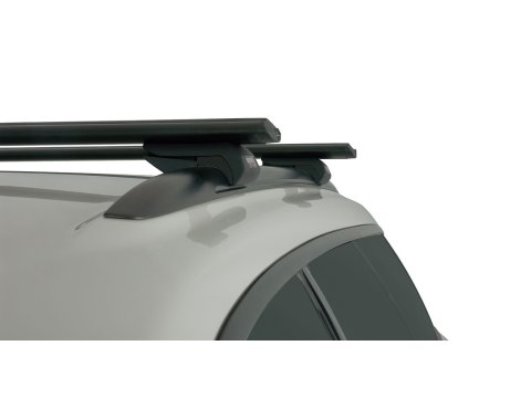 Kit 2 barres de toit noire Vortex 1065mm avec pieds SX Subaru Outback Gen III 2003-2009
