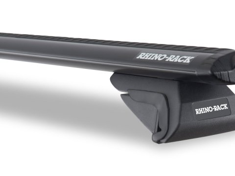 Kit 2 barres de toit noire Vortex 1065mm avec pieds SX Nissan Navara D40 2005-2015