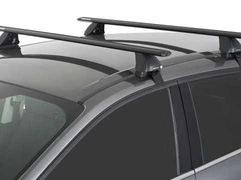 Kit 2 barres de toit noire Vortex 1370mm2500