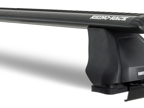 Kit 2 barres de toit noire Vortex 1370mm2500 Nissan Navara D40 (RX) 2005-2015
