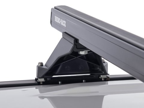 Kit 3 barres de toit noire Heavy Duty 1500mm avec pieds RLTF Hyundai iLoad 2008-2021