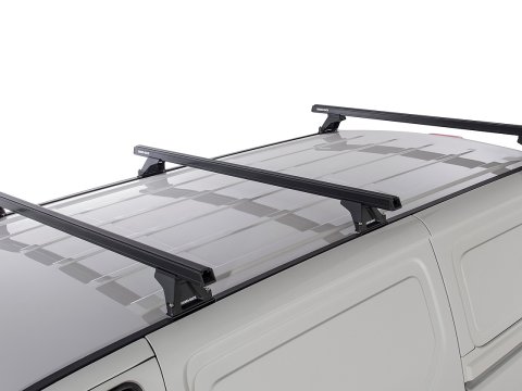 Kit 3 barres de toit noire Heavy Duty 1500mm avec pieds RLTF Hyundai iLoad 2008-2021