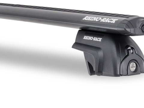 Kit 2 barres de toit noire Vortex 1370mm avec pieds SX