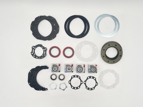 Kit joints de bols et roulements pivots HDJ80 toutes versions et Série 7 sans ABS 1999+ N4-Offroad