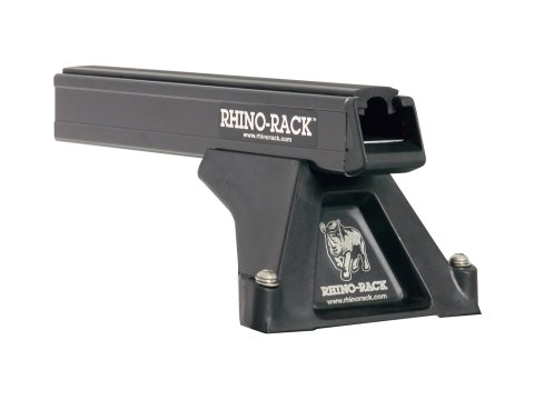 Kit 3 barres de toit noire 1650mm Heavy Duty avec pieds RLTF