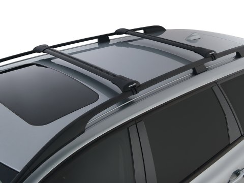 Kit 2 barres de toit noire 845/905mm Vortex montage StealthBar