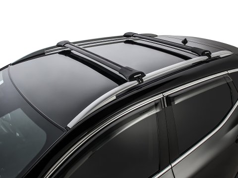 Kit 2 barres de toit noire 845/905mm Vortex montage StealthBar