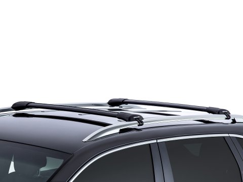 Kit 2 barres de toit noire 845/905mm Vortex montage StealthBar