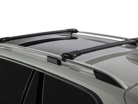 Kit 2 barres de toit noire Vortex 845mm montage StealthBar