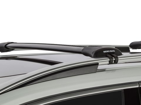 Kit 2 barres de toit noire Vortex 845mm montage StealthBar