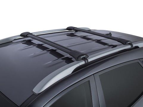 Kit 2 barres de toit noire Vortex 845mm montage StealthBar