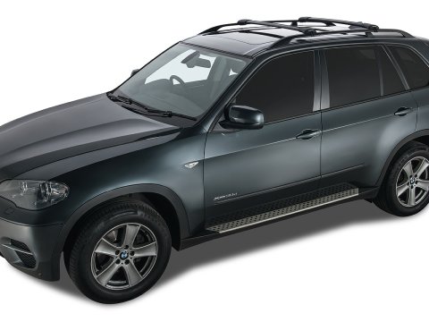 Kit 2 barres de toit noire 905mm Vortex montage StealthBar