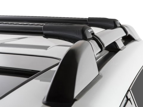 Kit 2 barres de toit noire 905mm Vortex montage StealthBar