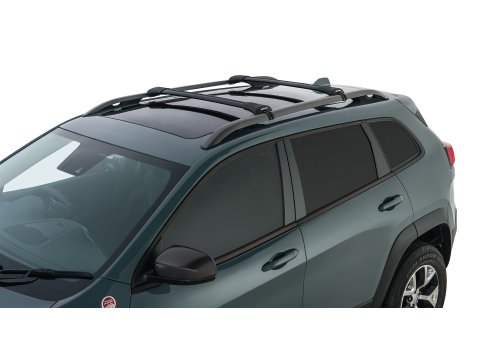 Kit 2 barres de toit noire Vortex montage StealthBar