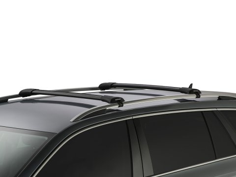 Kit 2 barres de toit noire 785/845mm Vortex montage StealthBar
