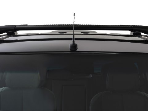 Kit 2 barres de toit noire 905 mm Vortex montage StealthBar