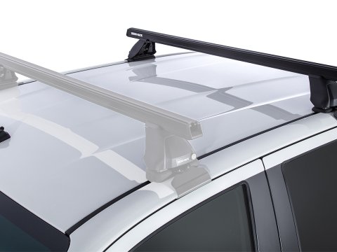 Kit 1 barre de toit arrière 1250 mm noire 2500 Heavy Duty Toyota Hilux Revo 2015-