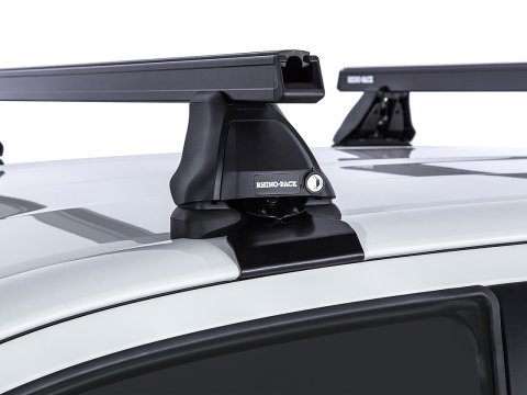 Kit 2 barres de toit Heavy Duty noire 1250mm série 2500 Toyota Hilux Revo 2015-