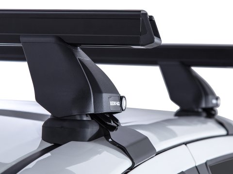 Kit 2 barres de toit Heavy Duty noire 1250mm série 2500 Toyota Hilux Revo 2015-