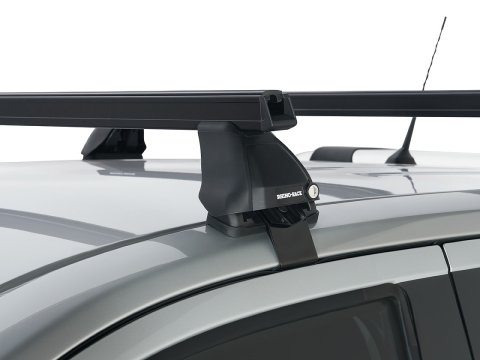 Kit 1 barre de toit noire Heavy Duty 1250mm série 2500 Nissan Navara NP300 2015-2021