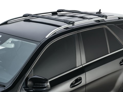 Kit 2 barres de toit noire 905 / 965 mm Vortex montage StealthBar