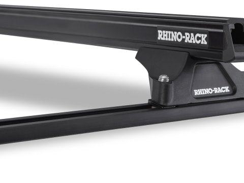 Kit 2 barres de toit noire Heavy Duty 1500mm RLTP Trackmount Ford F250 2003-2007