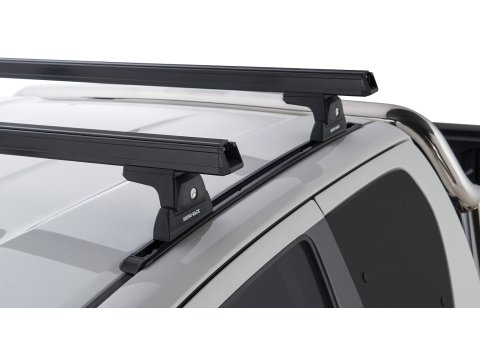 Kit 2 barres de toit HD 1250mm avec pieds RLT600 Hilux Revo Xtra Cabine 2015+