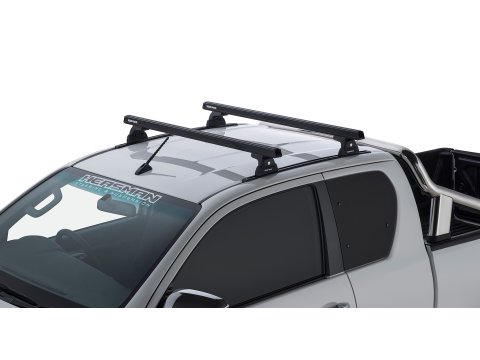 Kit 2 barres de toit HD 1250mm avec pieds RLT600 Hilux Revo Xtra Cabine 2015+