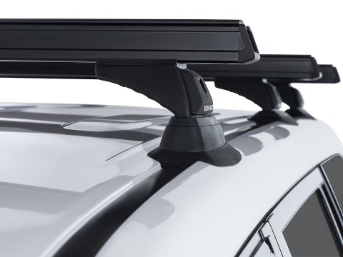 Kit 3 barres de toit noire 1250mm Heavy Duty RCH Toyota Land Cruiser série 150 2009-
