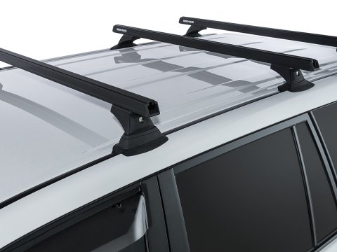 Kit 3 barres de toit noire 1250mm Heavy Duty RCH Toyota Land Cruiser série 150 2009-