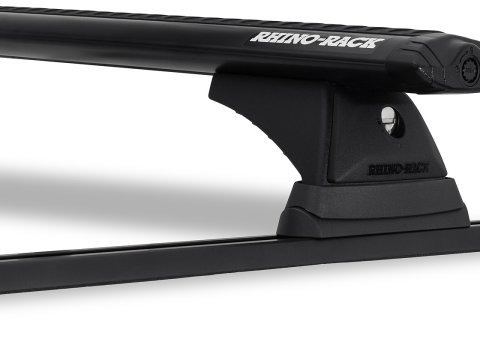 Kit 2 barres de toit noire 1065mm RCH Trackmount Heavy Duty Mitsubishi Challenger PA 1998-1998