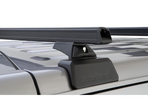 Kit 3 barres de toit noire 1500mm RCL Rhino-Rack Backbone Heavy Duty Jeep Wrangler JL 2019-
