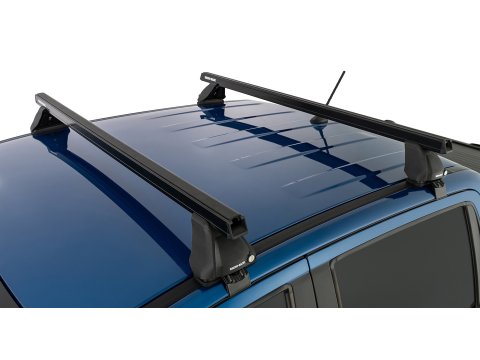 Kit 2 barres de toit Heavy Duty noire 1250mm série 2500