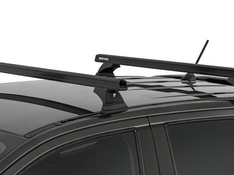 Kit 2 barres de toit noire 1250mm Heavy Duty RCH