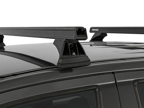 Kit 2 barres de toit noire 1250mm Heavy Duty RCH
