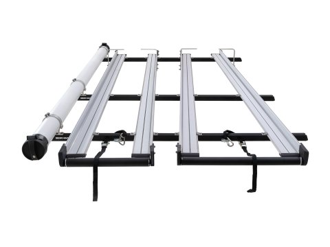 Système de porte-échelle double CSL 3 0 m avec conduit Toyota Hiace Gen V 2005-2019