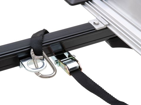 Porte-échelle multi-coulissant 3 5 m avec rouleau de 470 mm Volkswagen Transporter T6 2015-