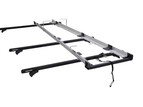 Porte-échelle multi-coulissant 2 6 m avec rouleau de 680 mm Volkswagen Transporter T6 2015-