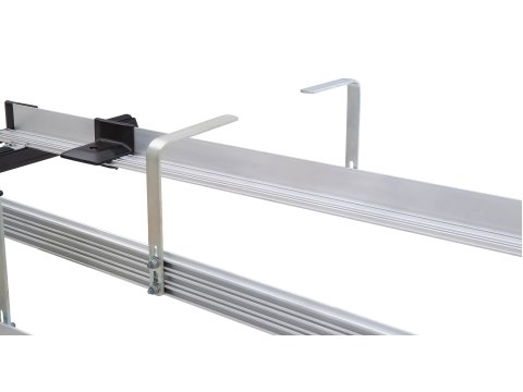 Porte-échelle multi-coulissant 2 6 m avec rouleau de 680 mm Volkswagen Transporter T6 2015-