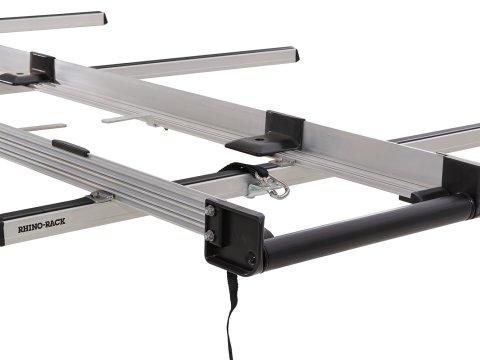 Porte-échelle multi-coulissant 2 6 m avec rouleau de 470 mm Toyota Hiace Gen V 2005-2019