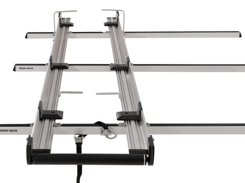 Porte-échelle multi-coulissant 2 6 m avec rouleau de 470 mm Toyota Hiace Gen V 2005-2019