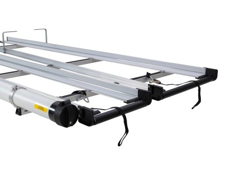 Système de porte-échelle double CSL 3 0 m avec conduit Volkswagen Transporter T6 2015-