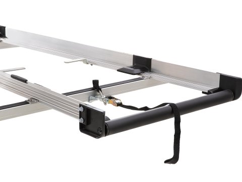 Porte-échelle multi-coulissant 3 0 m avec rouleau de 680 mm Volkswagen Transporter T6 2015-