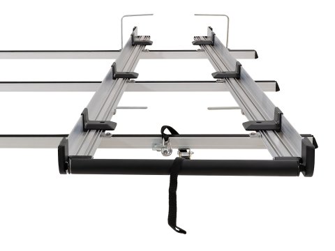 Porte-échelle multi-coulissant 3 0 m avec rouleau de 680 mm Volkswagen Transporter T6 2015-