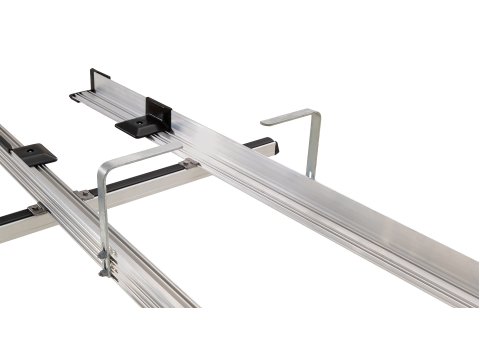 Système de porte-échelle double multi-coulissant 3 0 m avec conduit Volkswagen Transporter T5 2004-2015