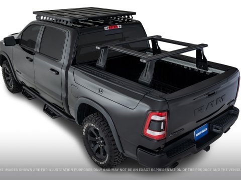 Kit 2 Barres de benne sytème Reconn-Deck 2 barres longitudinal et 2 transversale Dodge Ram 2500 / 3500 Gen IV 2010-