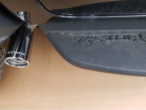 Sortie laterale (embout poli diam.90mm.) apres catalyseur Tecinox Ford Ranger Raptor 2.0L TDCI 213HP 2020-22