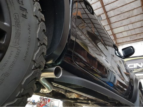Sortie laterale apres catalyseur Tecinox Ford Ranger Raptor 2.0L TDCI 213HP 2020-22
